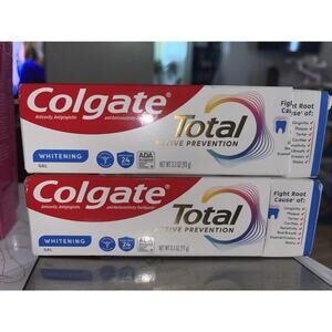 SET OF 2! Colgate Total Active Prevention Exp 02/2027